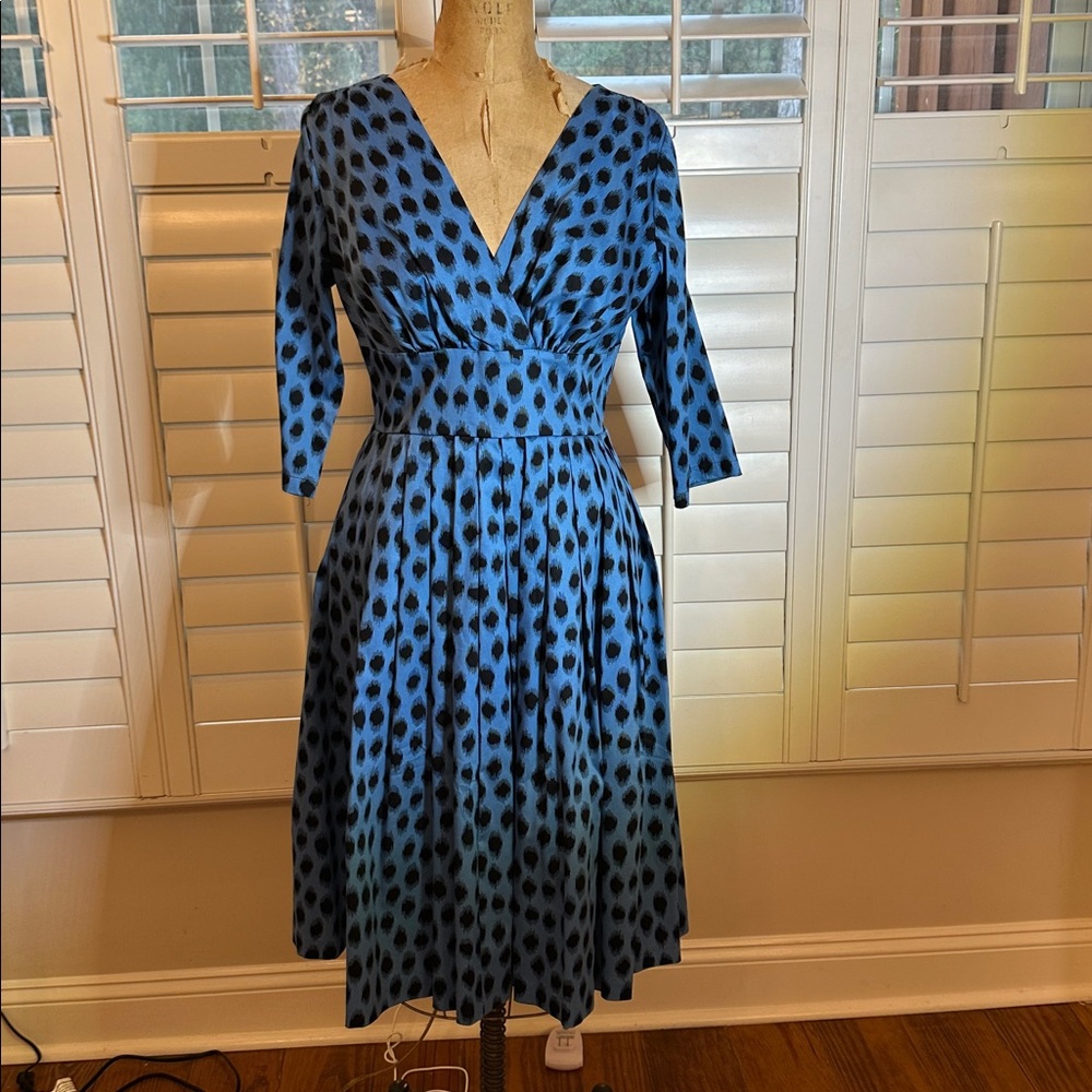 RetroSpec'd Blue Cheetah Print Top